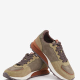 Sneaker verde da donna