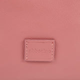 Bolso shopper grande en piel rosa