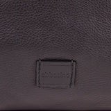 Bolso shopper pequeño en piel negra