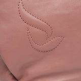 Bolso hobo de piel en rosa