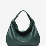 Borsa hobo in pelle verde