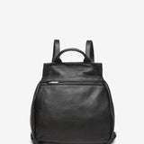 Mochila de piel en negro