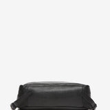 Mochila de piel en negro