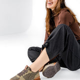 Sneaker verde da donna