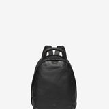 Mochila de piel en negro