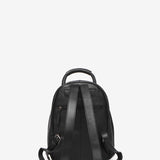 Mochila de piel en negro