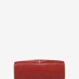 Bandolera de piel en rojo