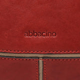 Bandolera de piel en rojo
