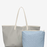 Borsa shopper reversibile grigia