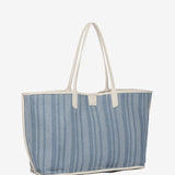 Borsa shopper reversibile grigia