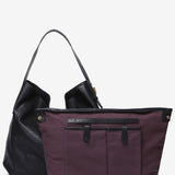 Bolso de hombro en piel negra