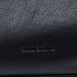 Bolso-mochila en piel negra