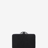 Clutch de fiesta en terciopelo negro