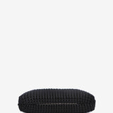 Clutch de fiesta en terciopelo negro