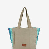 Piccola borsa da spiaggia verde