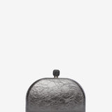 Clutch de fiesta metalizado en plata