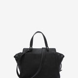 Bolso de mano en materiales reciclados negro