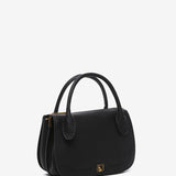 Bolso de mano en materiales reciclados negro