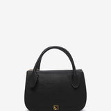Bolso de mano en materiales reciclados negro