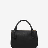 Bolso de mano en materiales reciclados negro
