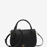 Bolso de mano en materiales reciclados negro