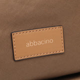 Bolso shopper en nylon camel