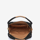 Bandolera en nylon negro