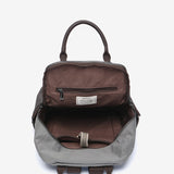 Mochila en materiales reciclados gris