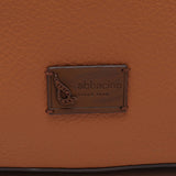 Bolso-mochila en materiales reciclados cognac