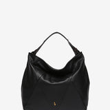 Bolso de hombro en piel negra