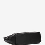 Bolso de hombro en piel negra