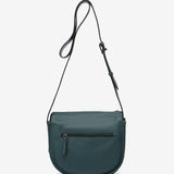 Bandolera en piel verde