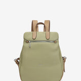 Mochila en materiales reciclados verde