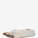 Bolso - mochila en materiales reciclados beige
