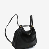 Bolso - mochila en piel negra