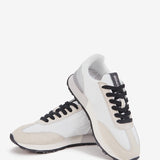 Sneaker da donna nera e bianca