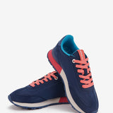 Zapatilla de mujer en azul