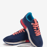 Zapatilla de mujer en azul