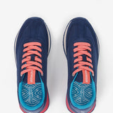 Zapatilla de mujer en azul