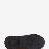Zapatilla de mujer en negro y naranja