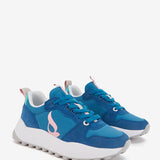 Zapatilla runner de mujer en azul
