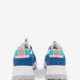 Zapatilla runner de mujer en azul