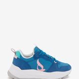 Zapatilla runner de mujer en azul
