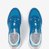 Zapatilla runner de mujer en azul