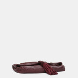 Bordeaux Metal Mesh Partytasche