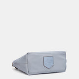 Organizer in blue recycled materials
