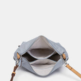 Organizer in blue recycled materials