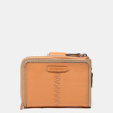 Cartera pequeña en piel naranja