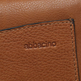 Bandolera mini en piel cognac