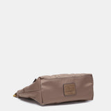 Organizer in recycled materials camel
